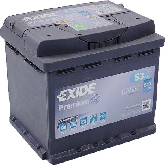 Exide EB602. Starterbatterie Exide 60Ah 12V