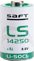 Batterie Saft LS 14250 1 / 2AA au lithium-chlorure de thionyle 3,6 V 1200 mAh 4250889625054