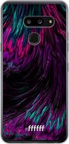 LG G8 ThinQ Hoesje Transparant TPU Case - Roots of Colour #ffffff