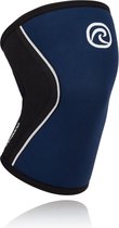 Rehband RX Kniebrace - 5 mm - Zwart/Marineblauw - S