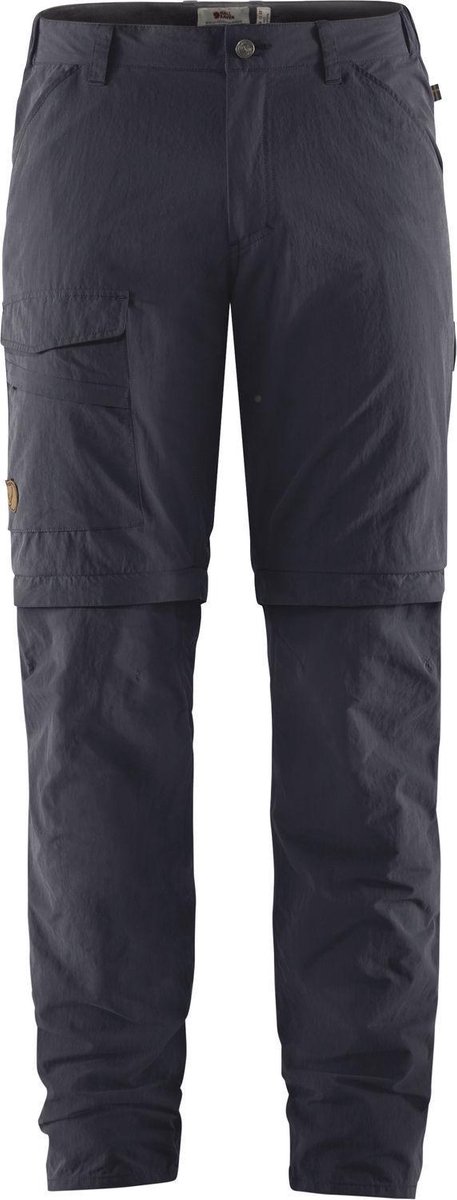 Fjallraven Travellers Zip-Off Outdoorbroek Heren - Blauw - Maat 54