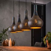 Horus hanglamp zwart/bruin