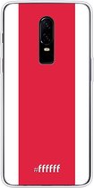 OnePlus 6 Hoesje Transparant TPU Case - AFC Ajax #ffffff