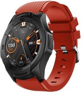 Ticwatch Pro silicone band - rood - 46mm