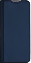 Dux Ducis Slim Softcase Booktype Huawei P40 Lite hoesje - Donkerblauw