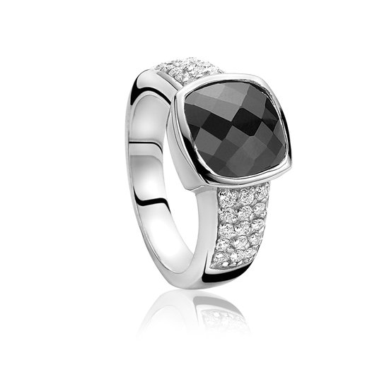 Zinzi ZIR375 Ring - Zilver - Zirkonia