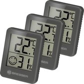 Bol.com Bresser Temeo Hygrometer - Grijs – Set van 3 - Checkt Binnenklimaat aanbieding Bol.com Bresser Temeo Hygrometer - Grijs – Set van 3 - Checkt Binnenklimaat aanbieding