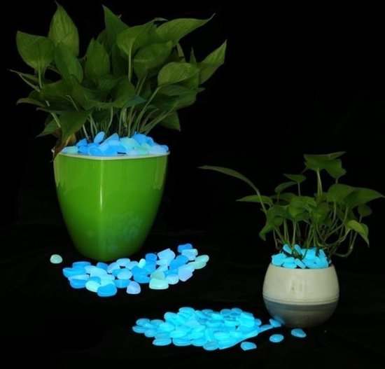 Tuin | Glow In The Dark | Lichtgevende Pebbles | Voor Loopbruggen Planten Aquarium Decor | Glow Stenen | Tuin Decoratie