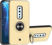 Voor Vivo V17 Pro 2 in 1 pc + TPU beschermhoes met 360 graden roterende ringhouder (goud)
