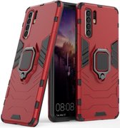 Huawei P30 Pro Hybride Hoesje Met Kickstand Rood