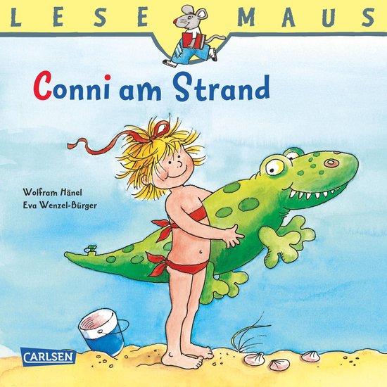 LESEMAUS - LESEMAUS: Conni am Strand - cover