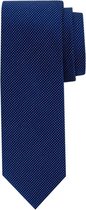Profuomo gestipte stropdas royal blue
