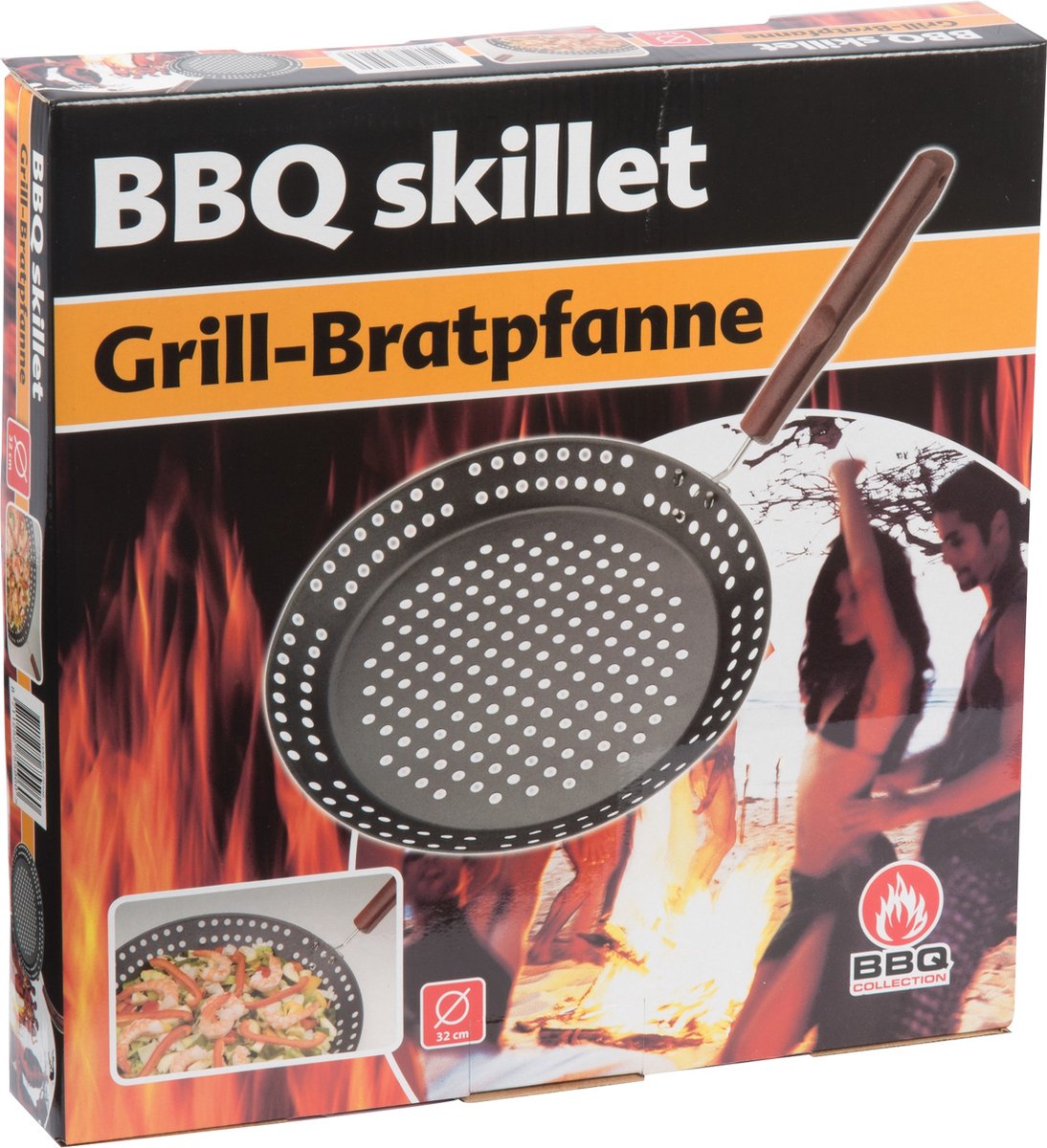 Poêle à Barbecue OXO Softworks 12 Pouces Acier Carbone, Poignée Amovible - Neuve