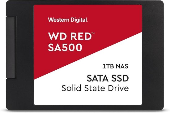 Western Digital Red SA500 NAS - Interne SSD 2.5" - NAS schijf - 1 TB |  bol.com