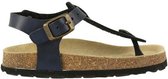 Braqeez 419066-529 Jongens Sandalen - Blauw - Leer - Gesp