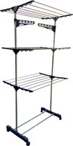 4Goodz Wasrek RVS - 80x57x165cm - 17 meter - 3 niveaus