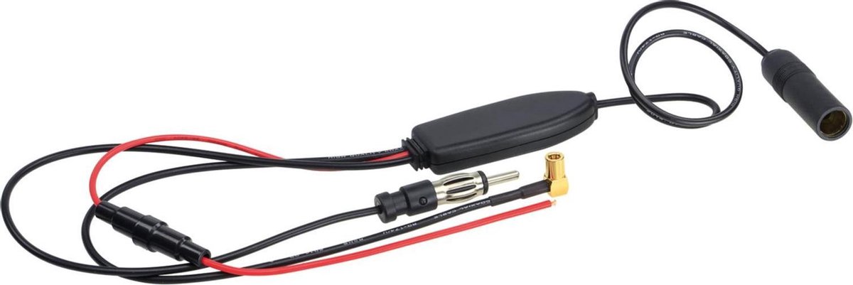 Antenne de disque active DAB+ – Antenne adhésive pour récepteur DAB – Pour  tous les appareils avec connecteurs SMB