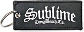 Sublime - C.A. Logo Sleutelhanger - Zwart