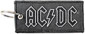 AC/DC Sleutelhanger Logo Zwart