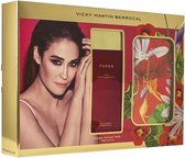 Vicky Martin Berrocal Fuego Eau De Toilette Spray 100ml + Leather Wallet