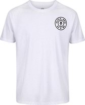 BASIC T-SHIRT WITH CHEST LOGO - WIT - XXL