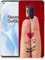 GSM Hoesje OnePlus 8 Pro TPU Bumper Super als Valentijnscadeau Liefde