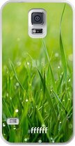 Samsung Galaxy S5 Hoesje Transparant TPU Case - Morning Dew #ffffff