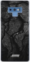 Samsung Galaxy Note 9 Hoesje Transparant TPU Case - Dark Rock Formation #ffffff