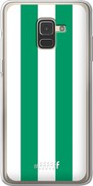 Samsung Galaxy A8 (2018) Hoesje Transparant TPU Case - FC Groningen #ffffff