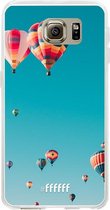 Samsung Galaxy S6 Hoesje Transparant TPU Case - Air Balloons #ffffff