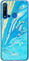 Huawei P20 Lite (2019) Hoesje Transparant TPU Case - Endless Azure #ffffff
