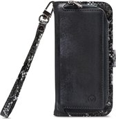 Mobilize - iPhone 6s Hoesje - Uitneembare Gelly Wallet Case Slangen Zwart