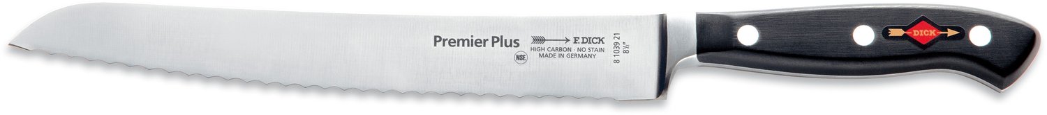 DICK broodmes Premier Plus-serie | 21 cm Roestvrij staal Made in Germany