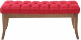 CLP Ramses Bank - Stof rood 100 cm