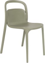 White Label Living eetkamerstoelen Rex - set van 2 - olijfgroen