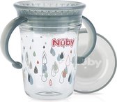 Wonder Cup Met Handvatten In Tritan 240ml grijs 6m+