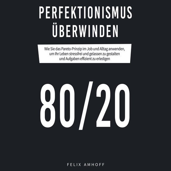 Perfektionismus überwinden - cover