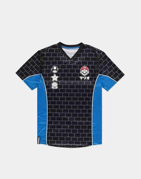 Nintendo Sports Jersey T-shirt Garçons et Fille Taille L