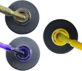 Influence Gellac 3 x 10 ml - CHAMPAGNECATEYE & PRECIOUSPURPLE & SHINYYELLOW - UV / LED Gellak - Gel nagellak - Gel lak - Bruin Paars Geel
