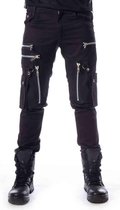 Vixxsin Andre Heren Stoffen broek - zwart - W32L32
