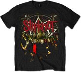 Slipknot - Waves Heren T-shirt - XXL - Zwart