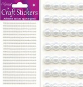 Oaktree - Stickers Pareltjes Wit (per vel) 3mm