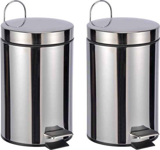 Poubelle Tri Déchets Design Poubelle Curver Deco Duo 23 23L