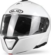HJC I90 Wit Systeemhelm - Motorhelm  - Maat XXL