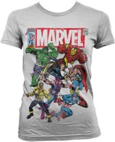 Marvel Dames Tshirt -M- Team-Up Wit