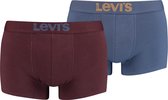 Levi's 2-pack boxershorts solid basic