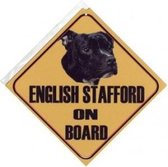 Autobordje Engelse Stafford Zwart