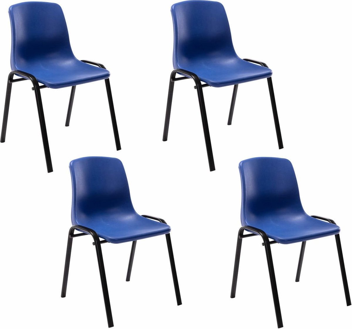 CLP Nowra Set van 4 stapelstoelen blauw