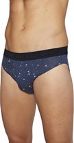 Heren slip YM | Fantasia | 2 pak | blauw groen | S