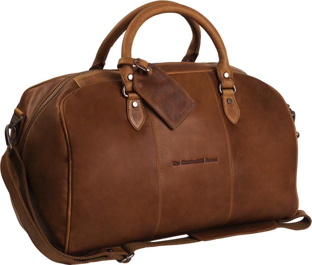 The Chesterfield Brand - Leren Weekendtas Cognac Liam
